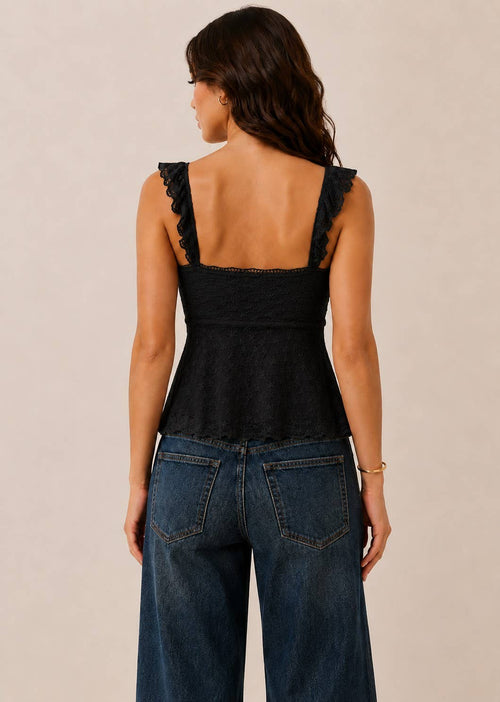 Black Lace Tank