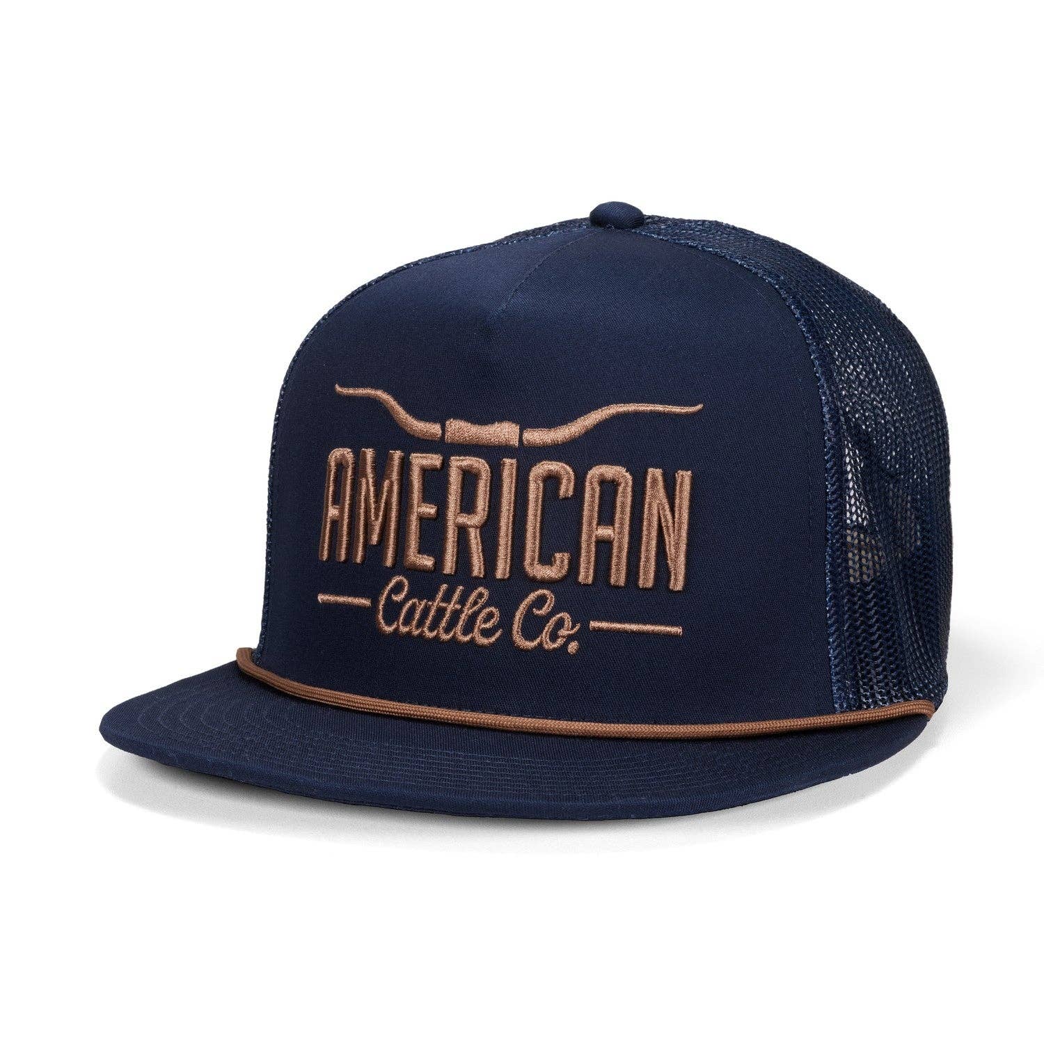 Longhorn Hat: White/Gold
