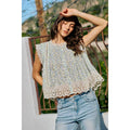 Floral Woven Blouse Top