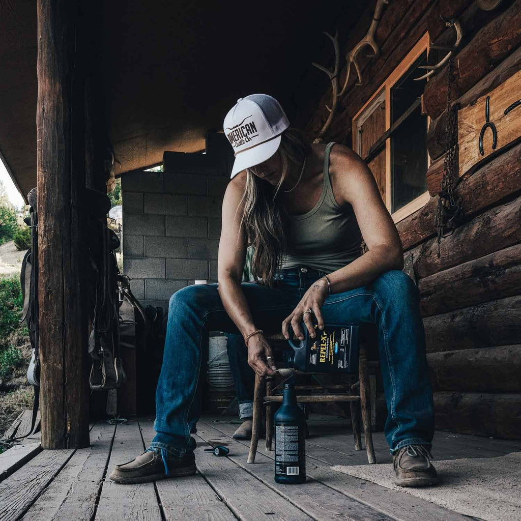 Longhorn Hat: White/Gold