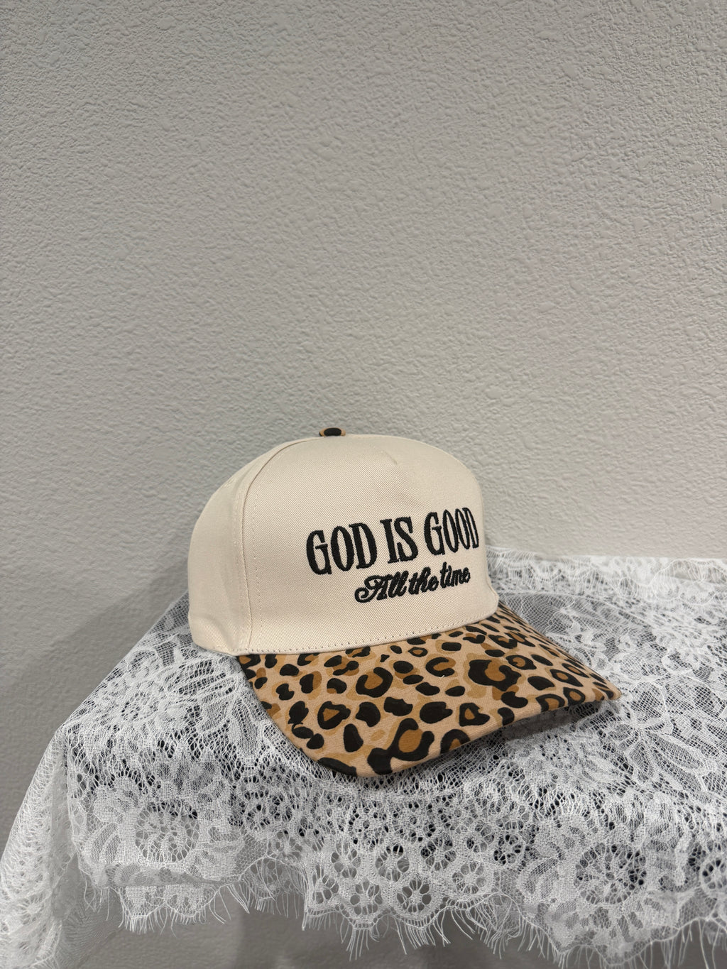 "God Is Good All The Time" Two Tone Cap