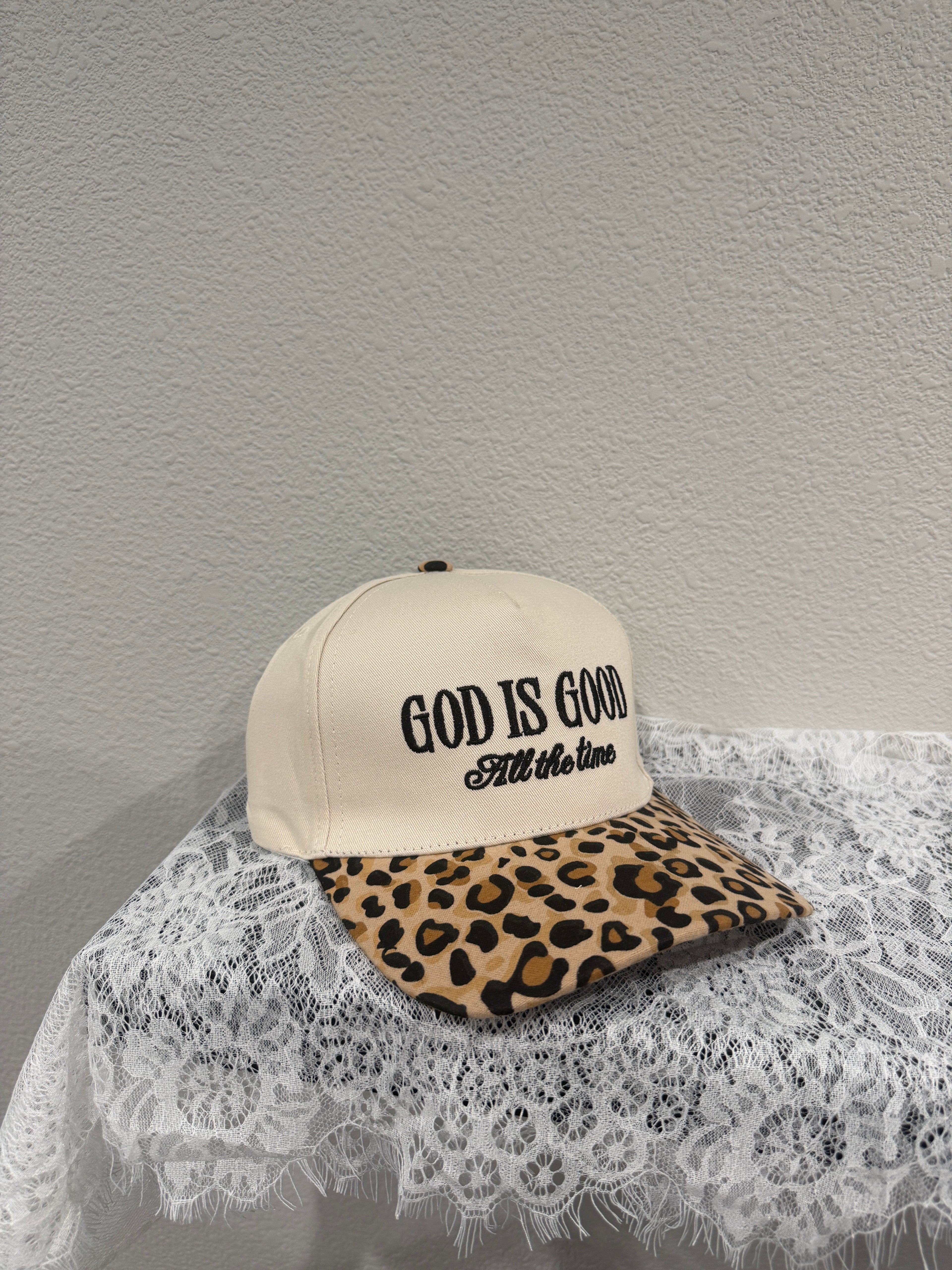 "God Is Good All The Time" Two Tone Cap