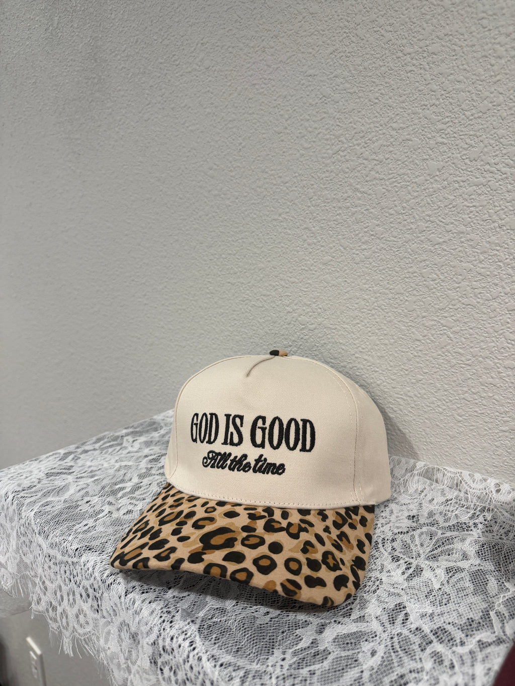 "God Is Good All The Time" Two Tone Cap