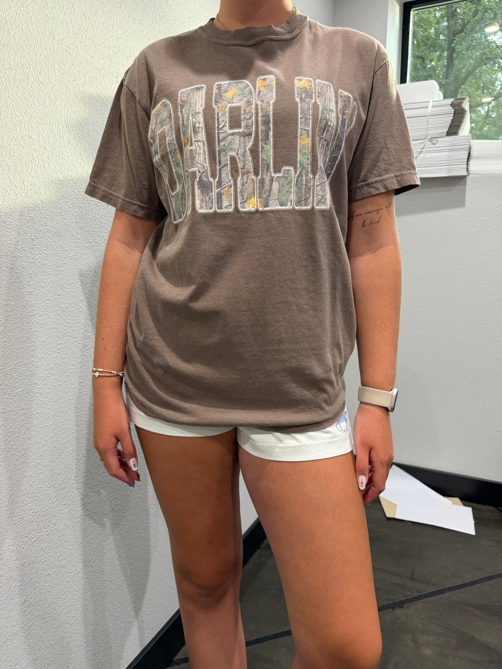 Darlin Camo Tee