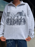 The Cowboy Scene Quarter Zip
