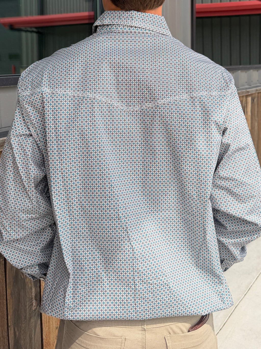 Men's Western Pearl Snaps Shirt