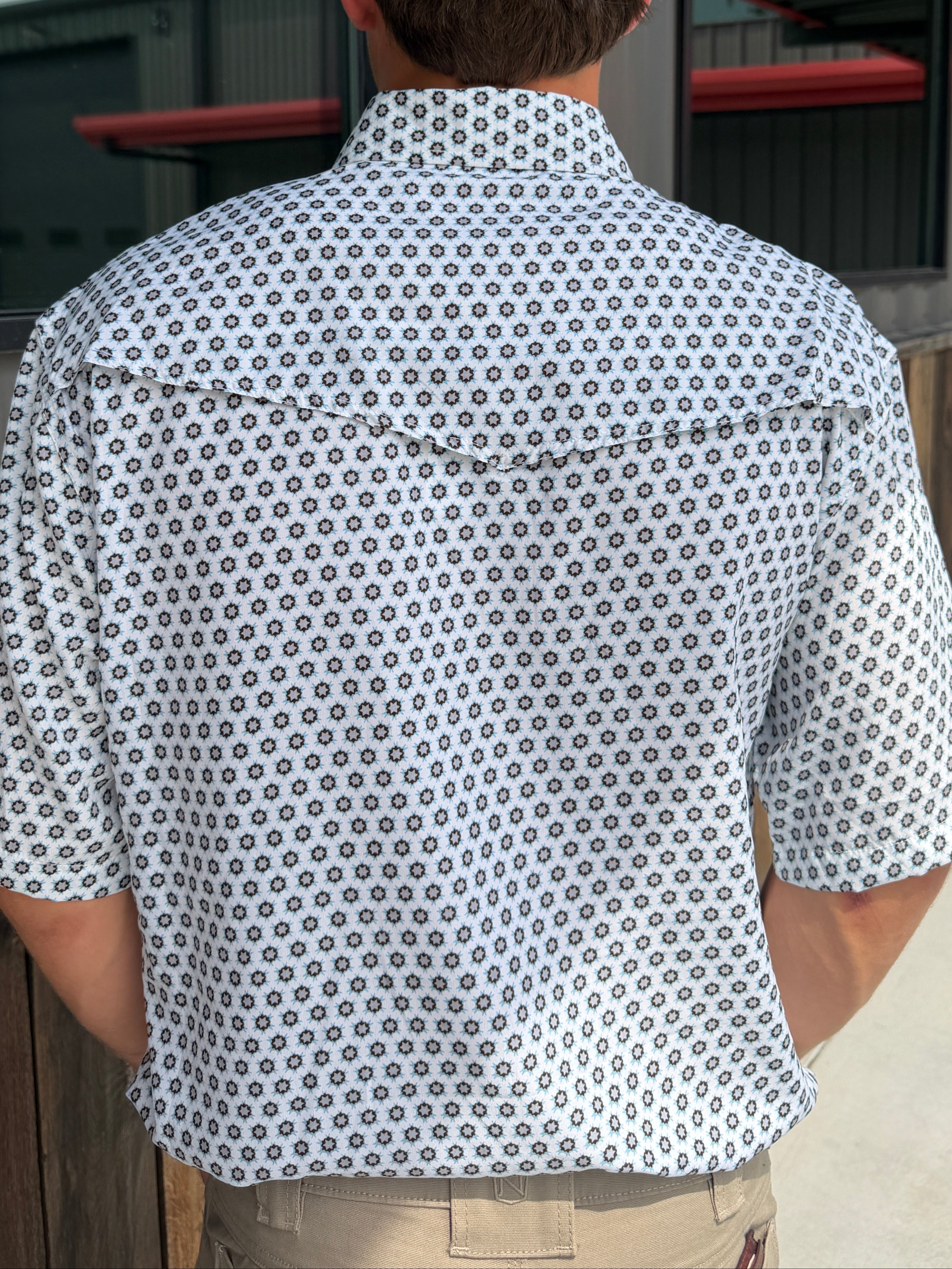 Men's Western Button-Up Shirt