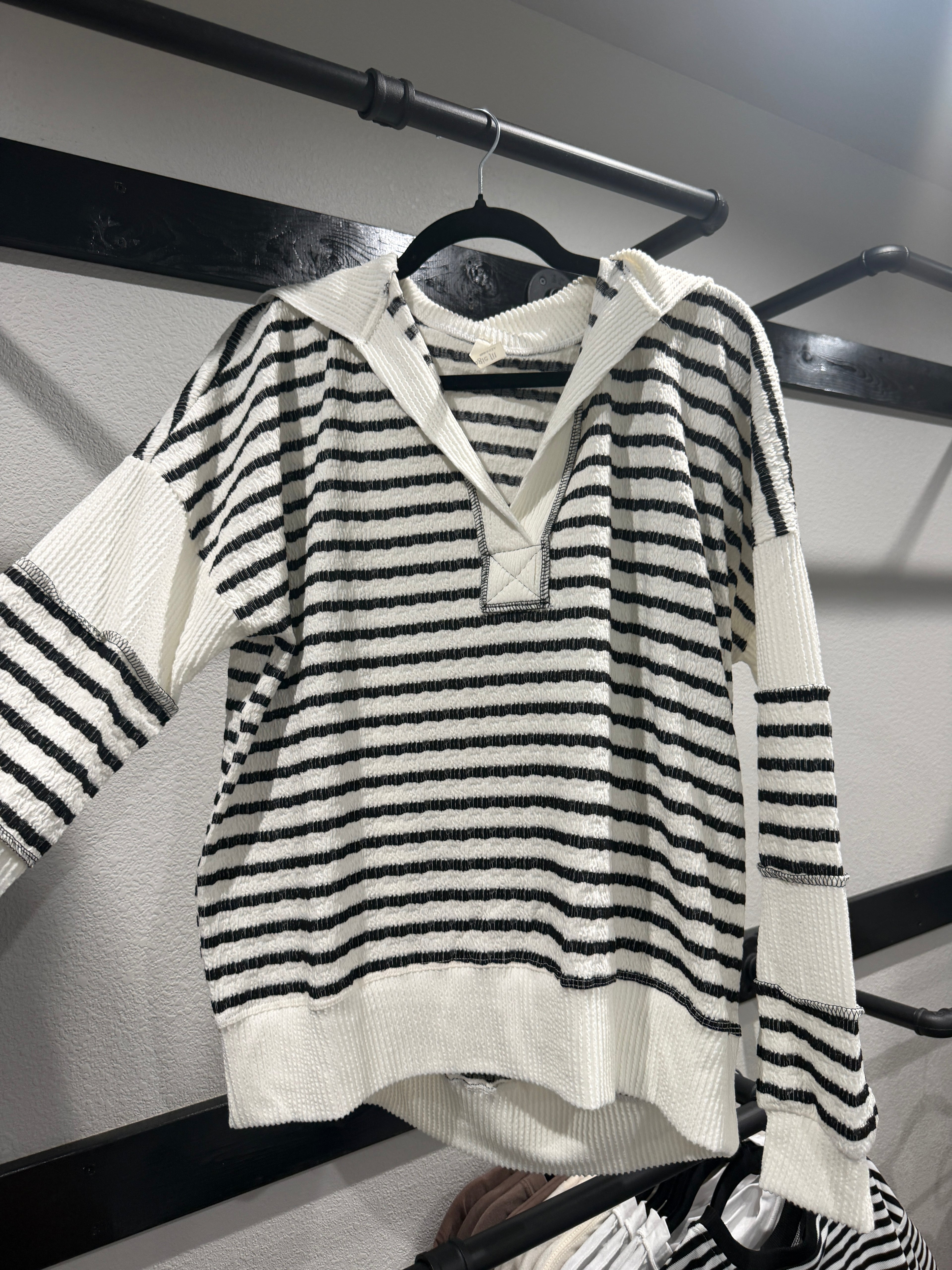 Striped Oversized Sweater