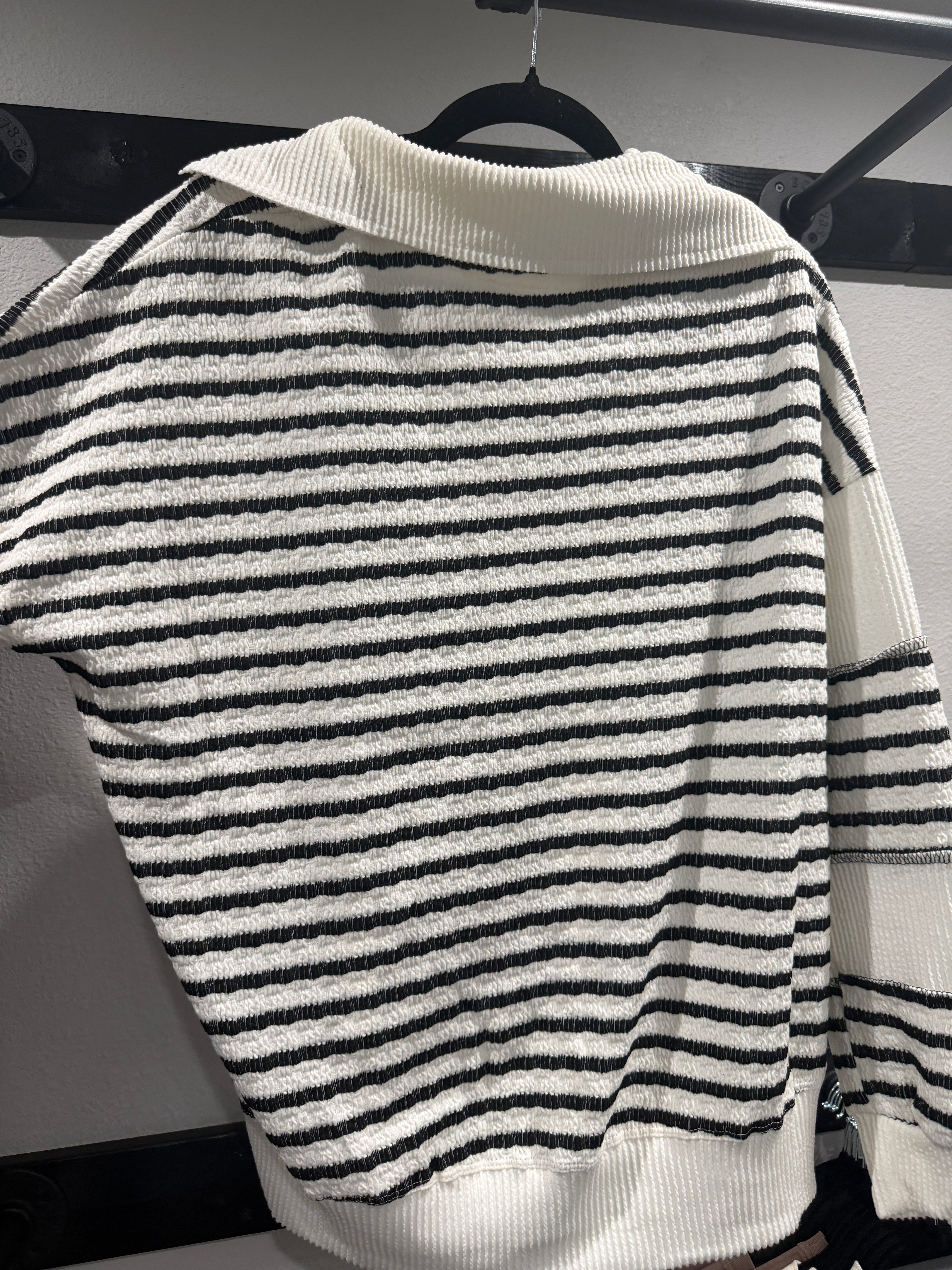 Striped Oversized Sweater