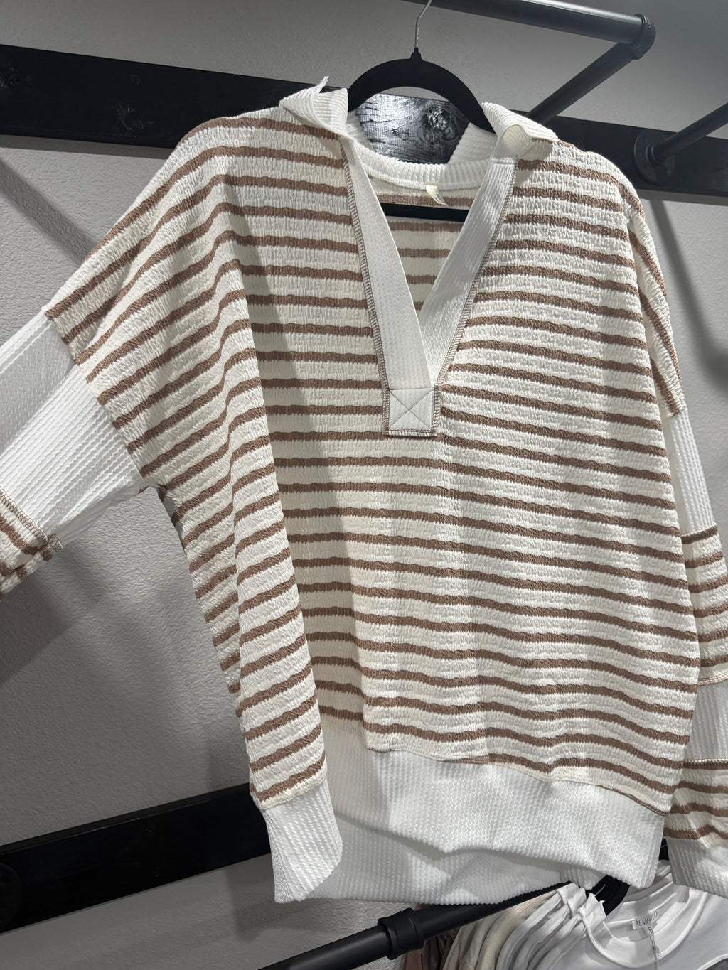 Striped Oversized Sweater