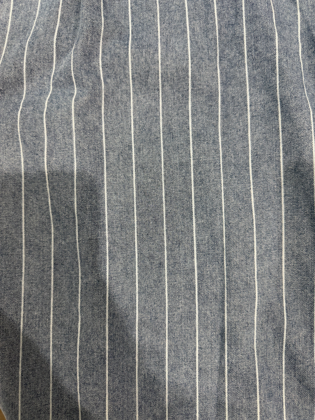 Striped Drawstring Waist Wide Leg Jeans