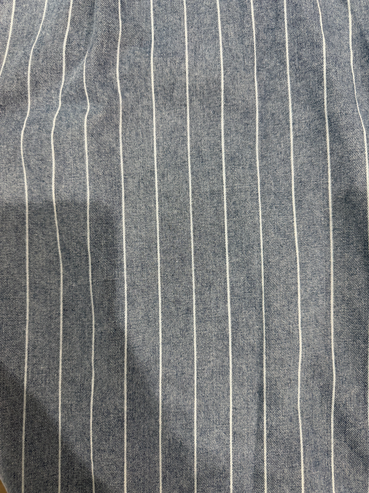 Striped Drawstring Waist Wide Leg Jeans