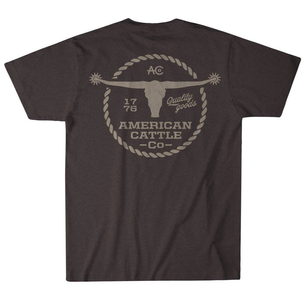 Roper Tee: Brown / SM